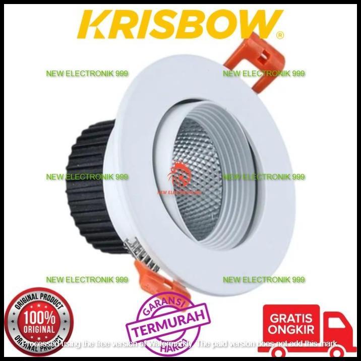 TERBARU KRISBOW LED ADJ DOWNLIGHT 30W 36D 3CCT 10605692 KRISBOW LAMPU DOWNLIGHT LED ADJUSTABLE 31 WA