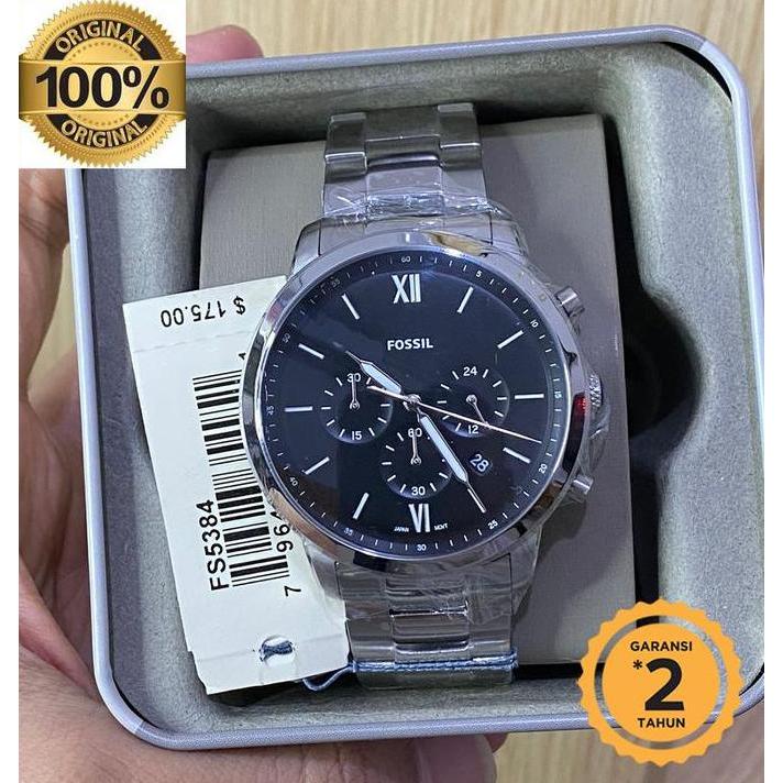 [ ORIGINAL ] Fs5384 Neutra Chronograph 44mm Fullset Tinbox terlaris