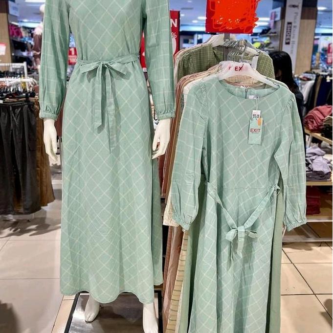 gamis lengan panjang wanita exit
