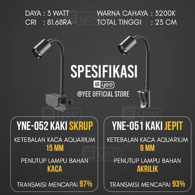 Spot Light Mini Aquarium / Lampu Aquarium / Led Aquarium / Lampu LED Sorot / Lampu Spotlight Aquariu