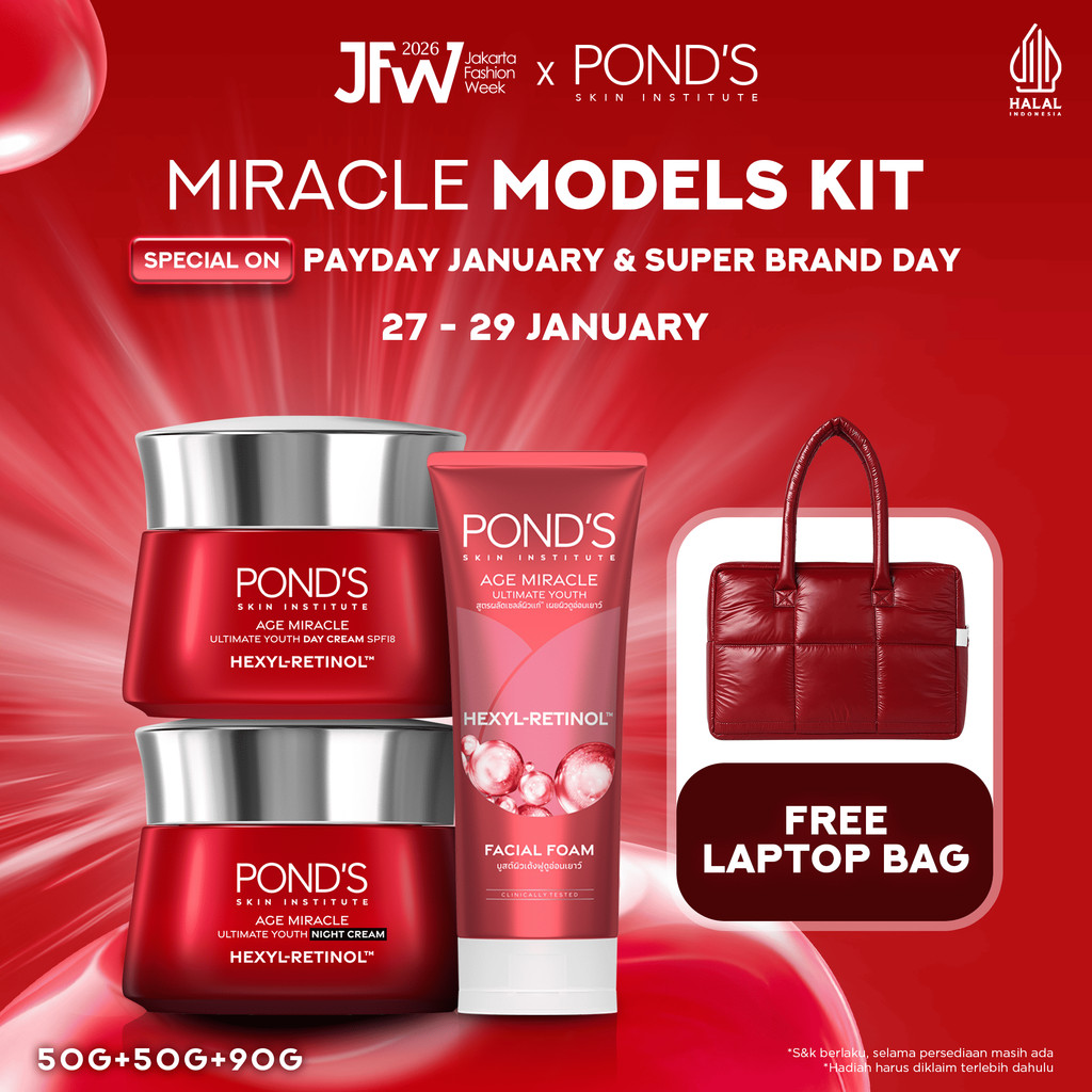 Jakarta Fasion Week 2025 - Regime Bundle POND's Age Miracle