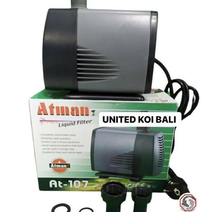 NEW POMPA CELUP ATMAN AT 107 AT-107 POMPA AQUARIUM DAN KOLAM IKAN