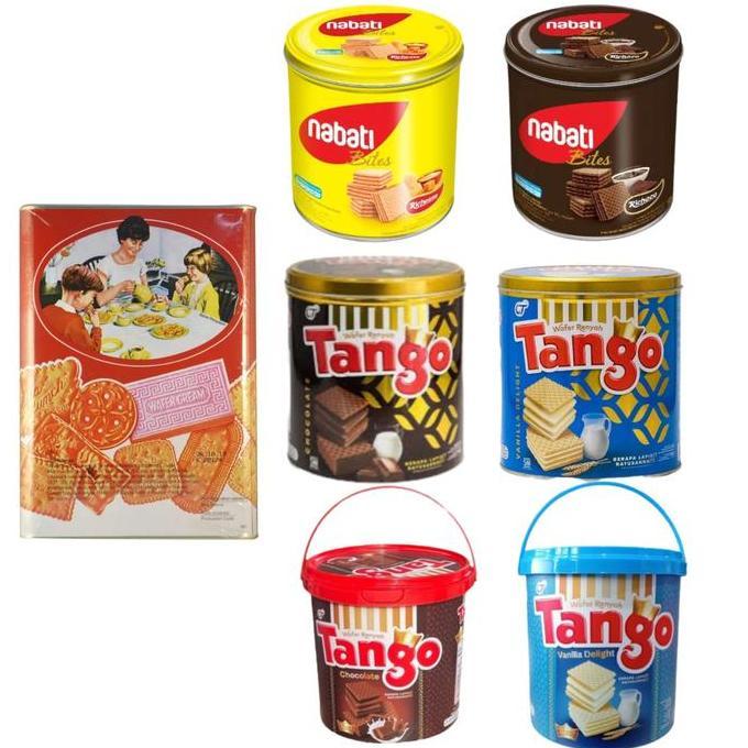 Termurah / Hot Sale [Ecer] Promo Biscuit Lebaran - Tango Kaleng - Tango Jar - Nabati - Biscuit Kalen