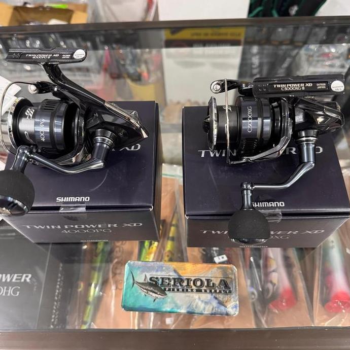 TERBARU - REEL SHIMANO TWIN POWER XD 2025 4000PG C5000XG C3000HG C3000XG 4000XG