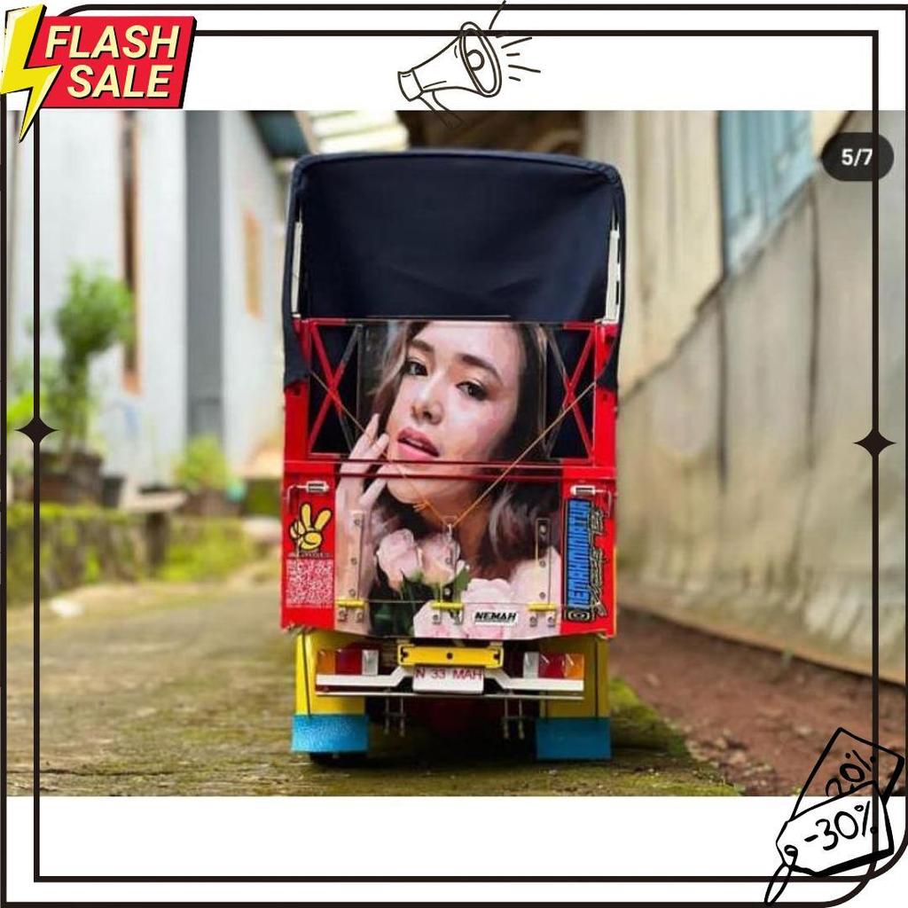 Truk Oleng Miniatur Truk Oleng Kayu Termurah