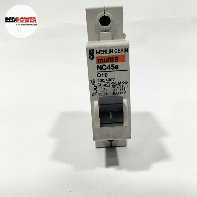 MEIDANO MCB merlin gerin nc45a C10 10 amper ncb