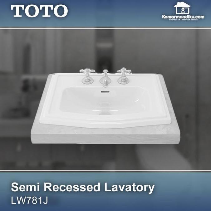 JERICOMM TOTO Wastafel LW781J Body Only