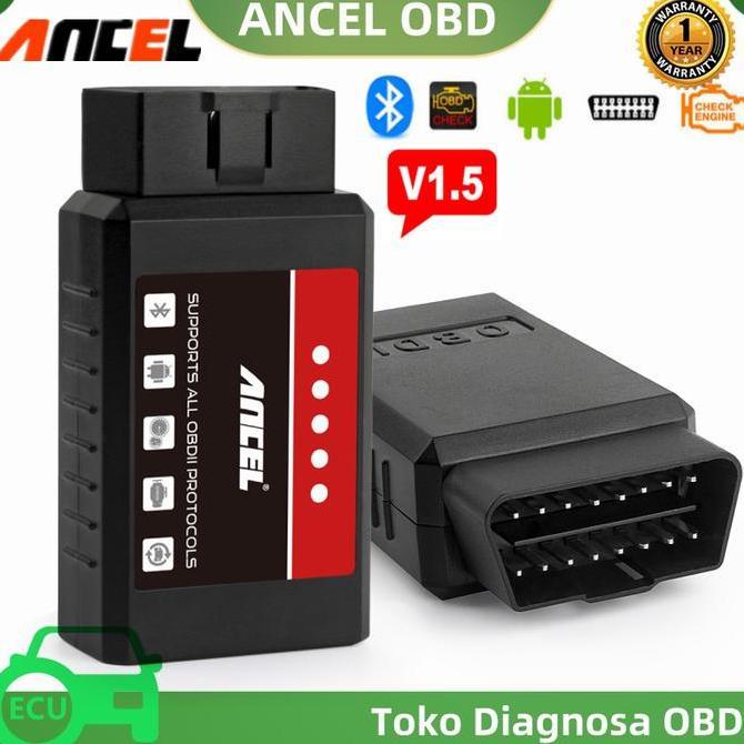 FERNOREN ANCEL ELM327 Bluetooth Scanner Mobil Alat Check Engine