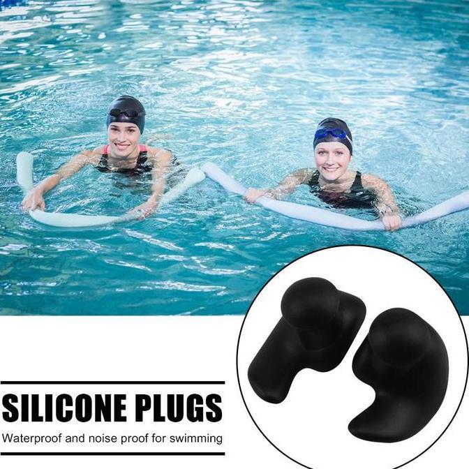 DRAMANINE Earplug Silikon Penutup Telinga Renang Anti Air