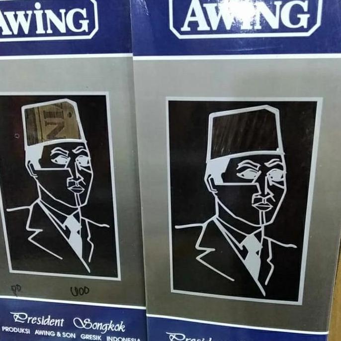 peci awing hitam original