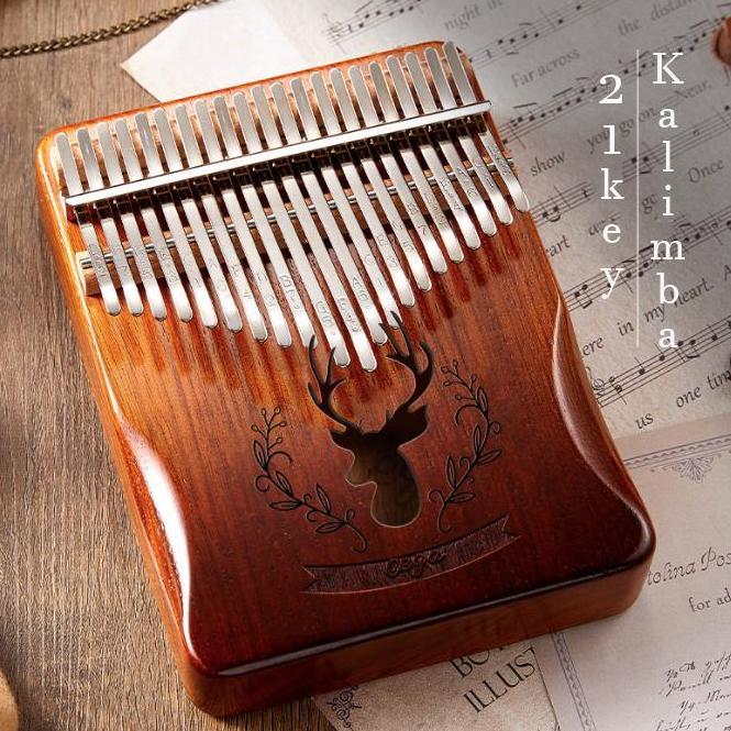 Kalimba 21 Keys kalimba Alat Musik Alat Musik Kalimba Murah Piano Jari Alat Musik Thumb Piano Kayu