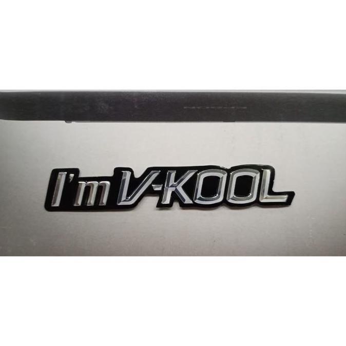 Allthebest- Stiker Sticker VKOOL V KOOL V-KOOL Original Emboss Timbul