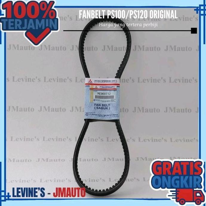 Promo Fanbelt ps original ME900712 / tali kipas ps100 / ban kipas ps120 ori Diskon