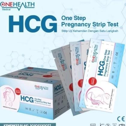 HCG Alat Tes Kehamilan Strip HCG Test Strip isi 50pcs