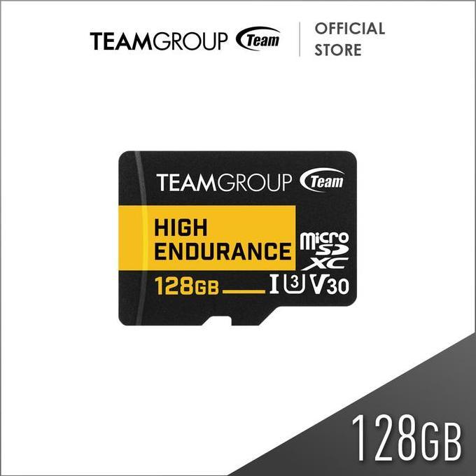Allthebest- TEAMGROUP High Endurance MicroSDXC V30 U3 UHS-1 128GB No Adapter