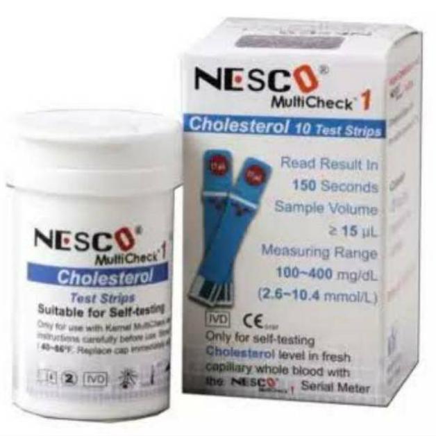 Strip nesco cholestrol nesco coles nesco kolestrol