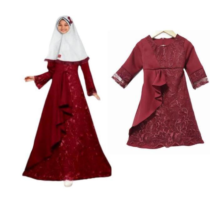 Gamis Anak Cewek Perempuan Pesta Mewah Lucu Elegan