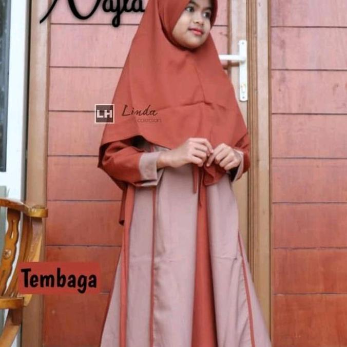 Gamis Anak Syari set hijab Najla Muslim