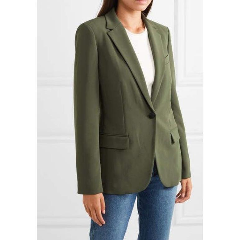 DISKON JAS BLAZER WANITA HIJAU ARMY/JAS KANTORAN/JAS KERJA WANITA