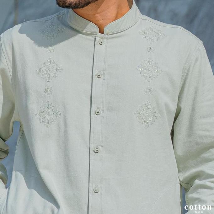 COTTON INSTYLE - Kamila Koko Kemeja Lengan Panjang Pria | Sarimbit Series Family Set