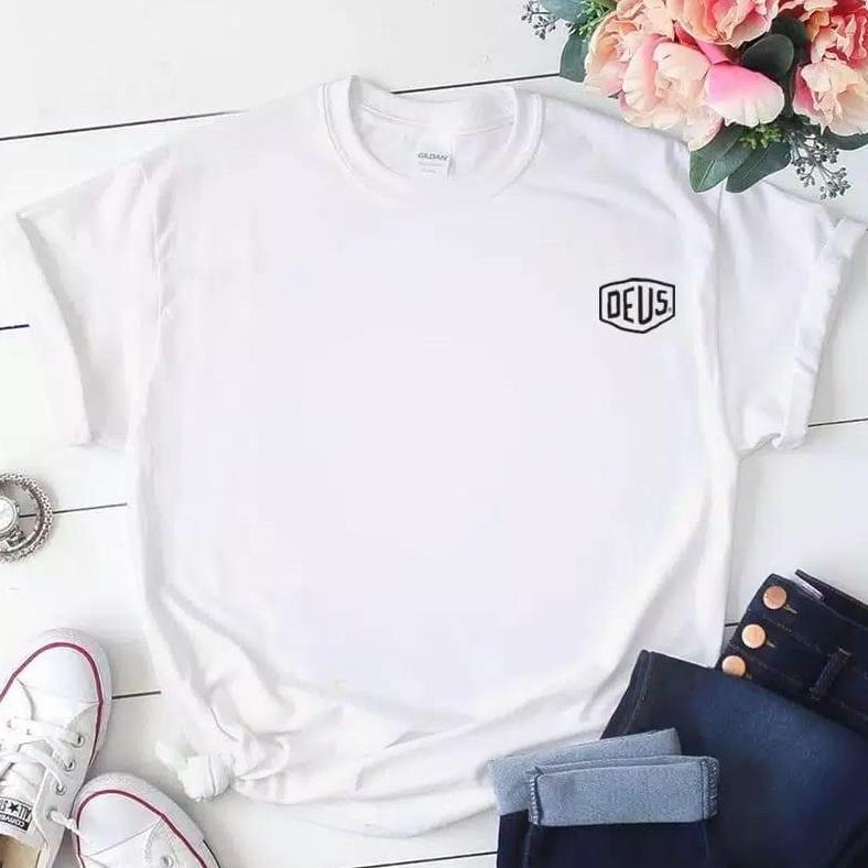 BEST SELLER DAMAI FASHION BAJU ATASAN KAOS WANITA ORIGINAL KAOS DEUS - BEUS TSHIRT DEUS - TUMBLR DEU