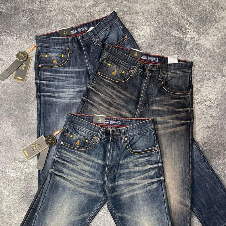 100% AMAN CELANA JEANS STUCY DENIM REGULLERFIT NON STRETCH