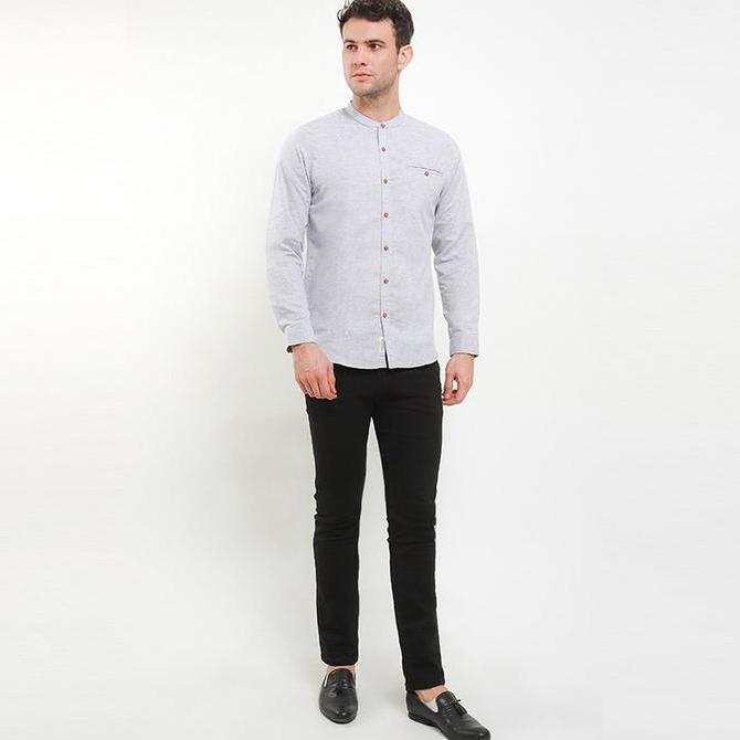 Kemeja Koko Pria Lengan Panjang Cressida The Next Level A003A