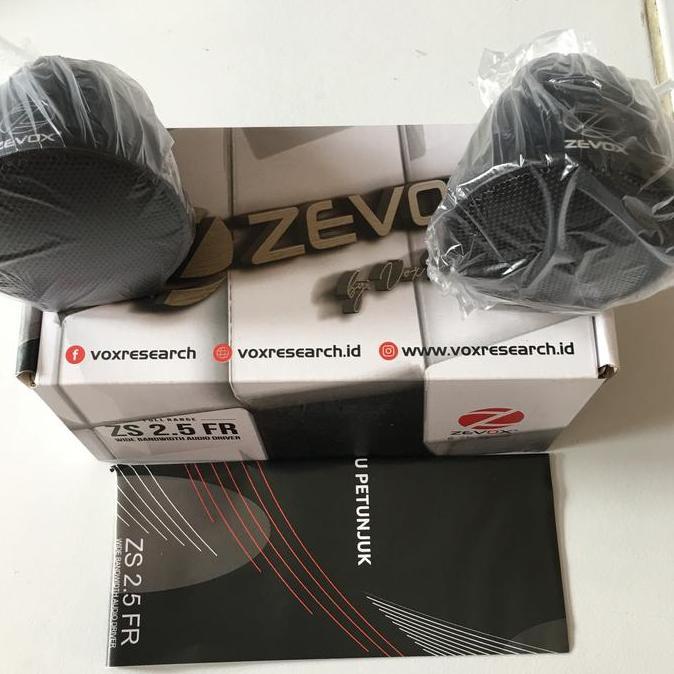 Promo Fullrange Zevox zs 2.5 FR , speaker fullrange 2.5 inch dengan housing Diskon