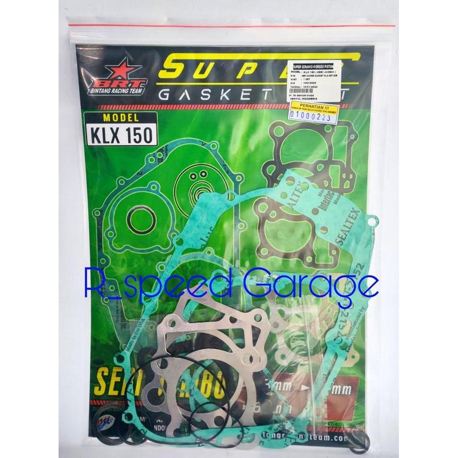GASKET PAKING FULL SET BRT DTRACKER KLX 140 150 JUMBO 63 66 68 MM