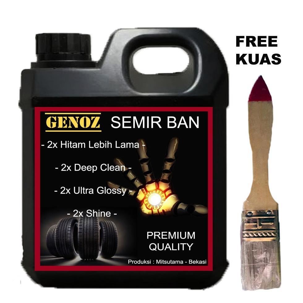 Awet Genoz Semir Ban-Semir Ban  Premium 2X Lebih Kental - Semir Ban Mobil - Semir Ban Motor/Mobil