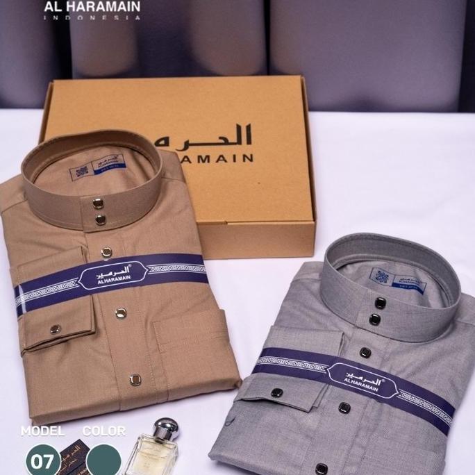 Al haramain Gamis woll premium 07/jubah woll manset dewasa