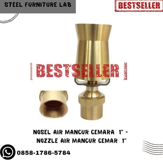 Nosel Air Mancur Cemara  1" -  Nozzle Air Mancur Cemar  1"