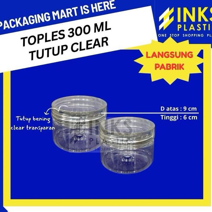 Orgnzr- Toples Jar 300 Ml Toples Jar Polos 300 Ml