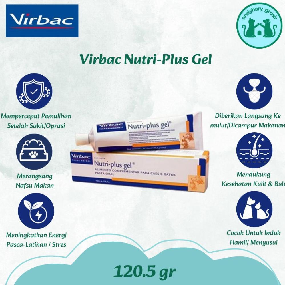 NutriPlus Gel 120,5 Gram Vitamin Kucing Nutri Plus Gel Original ( KEMASAN BESAR ) Diskon