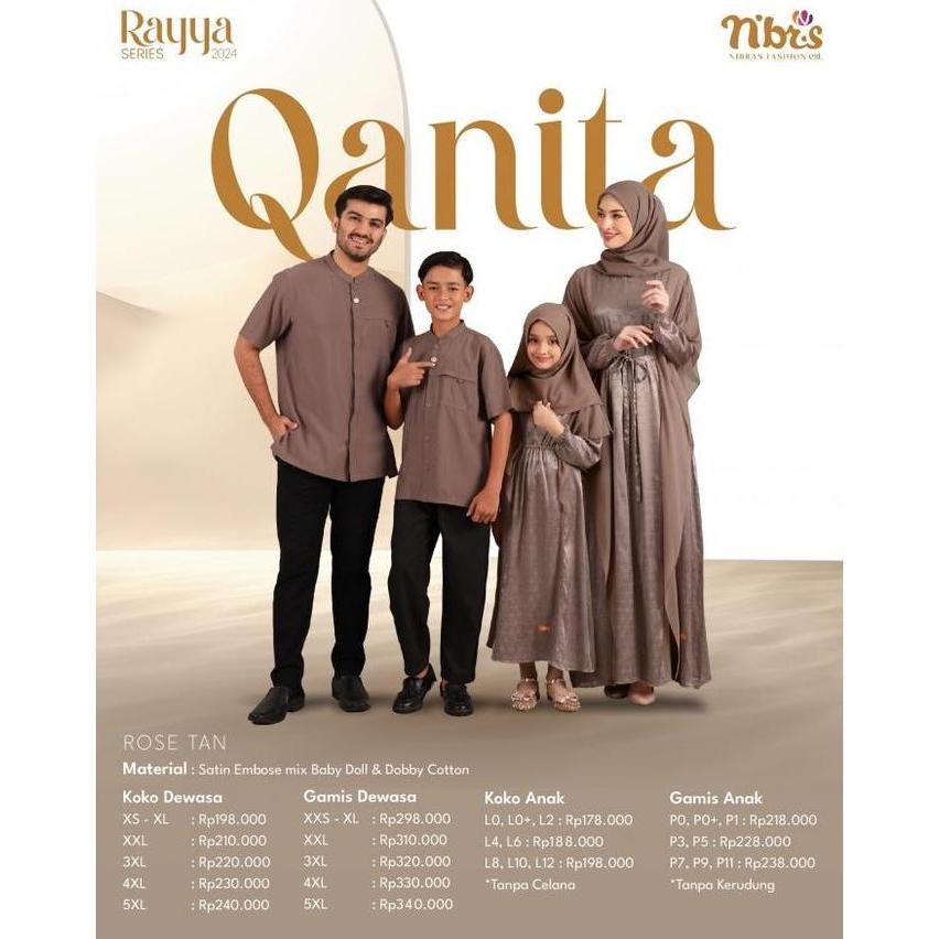 RAYYA SERIES QANITA GAMIS ANAK