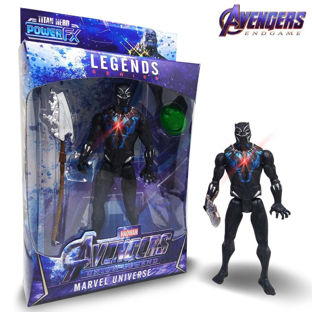 MAINAN AVANGERS - MARVEL LEGEND ACTION FIGURE THE AVANGERS - BLACK PHANTER