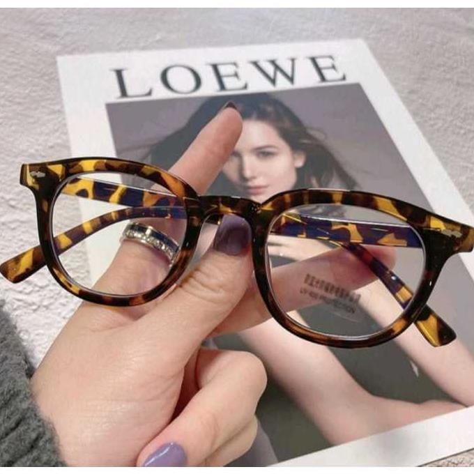 BEST SELLER KACAMATA MOSCOT MSCT KATARSIS FASHION PRIA WANITA KOREA HITAM BENING OVAL