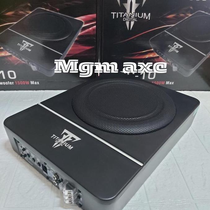 Subwoofer kolong Bastube  10"aktif Subwofer 10" aktif Basstube kolong 10 inch ADS terlaris