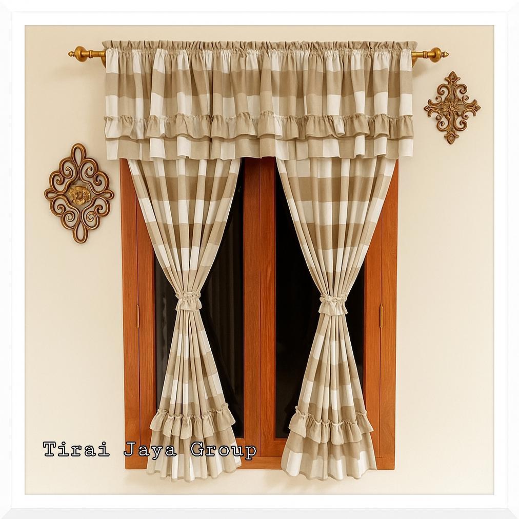 DISKON GORDEN REMPEL PONI GORDEN SERUT TINGGI 150CM ADA REMPEL ATAS BAWAH