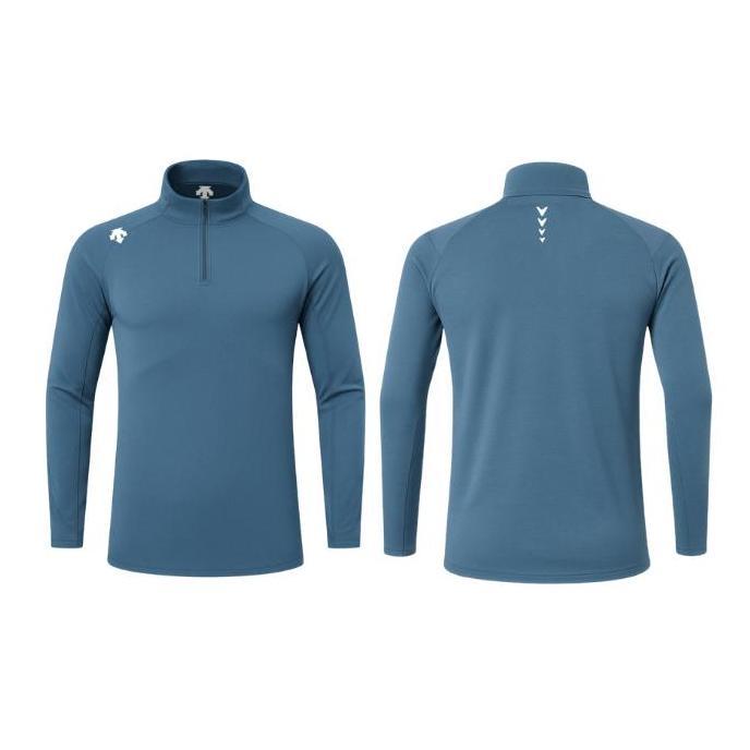 Baju Golf Polo Pria Long Sve Shirt Polyester Lengan Panjang Olahraga Outdoor Golf