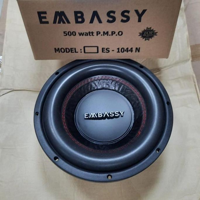 subwoofer 10 inch embassy ES-1044 terlaris