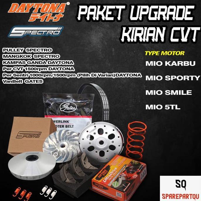 UPGRADE CVT MIO SPORTY / SMILE / MIO OLD / MIO KARBU / SOUL KARBU 5TL