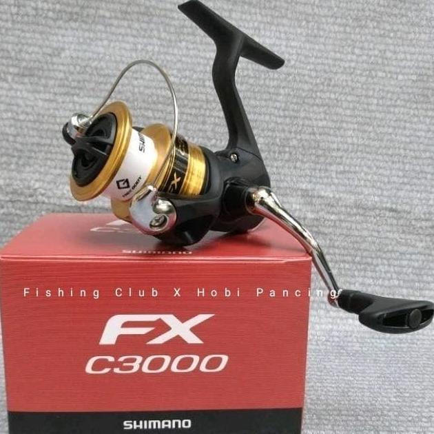 Langsungdapat- Reel Pancing Shimano Fx 1000 2000 2500 Hg C3000 4000 Shimano Original Ril Pancing Gal