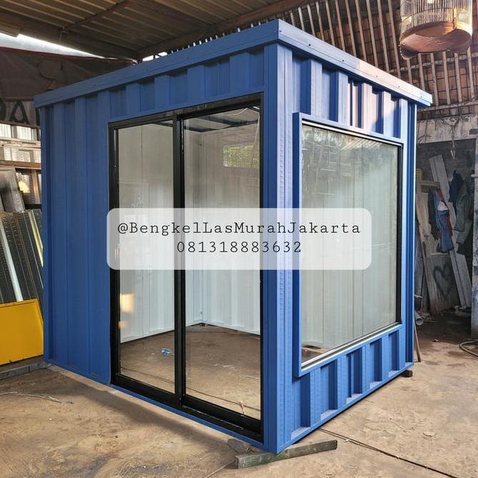 Terlaris Booth / Office Container 2.5X2X2.5 Knockdown