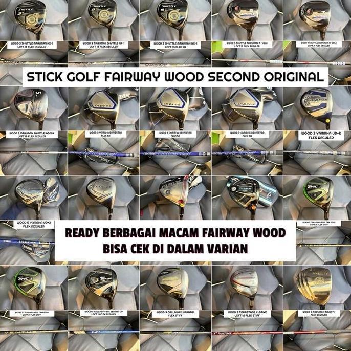 Stick Golf Fairway Wood Golf Orinal - Ready Beagai Macam Stick Golf Fairway Wood Golf Orinal