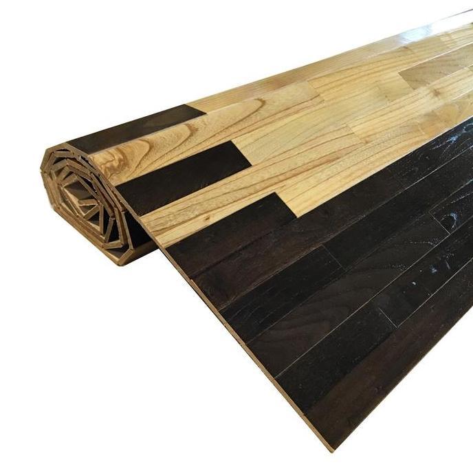 Wood Sungkai Motif 140 X 200 [U007] - Karpet Kayu Sungkai Motif, Karpet Kayu Gulung Kalimantan