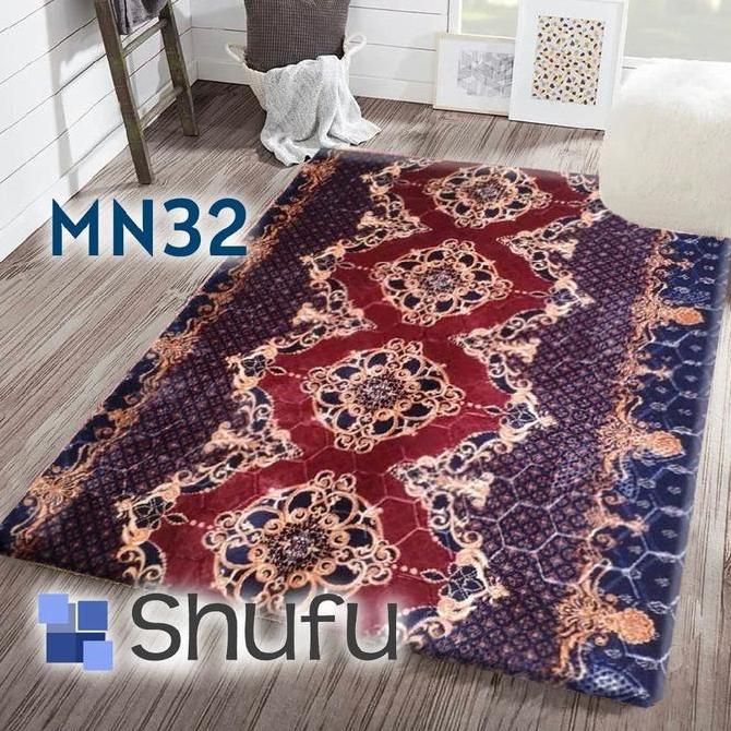 Karpet Busa Shufu Malaysia 190X270 Jumbo / Karpet Import / Motif Minimalis Mn