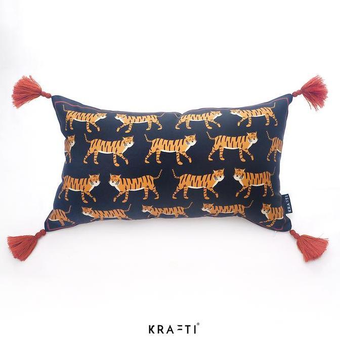 Bantal Sofa / Bantal 30X50Cm / Bantal Motif Tiger / Bantal Macan