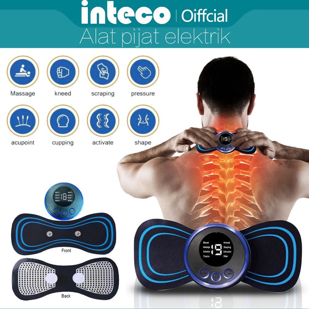 FREE ONGKIR EMS MINI MASSAGER PADS TERAPI PIJAT LEHER ELEKTRIK