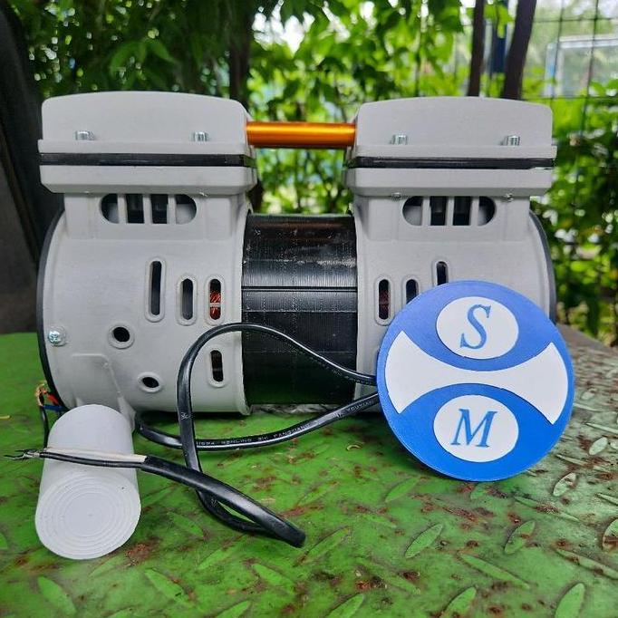 MARFIN_KONSIS - MOTOR KOMPRESOR OILLESS 1HP DINAMO KOMPRESOR ANGIN OILLESS 1 HP SAJA